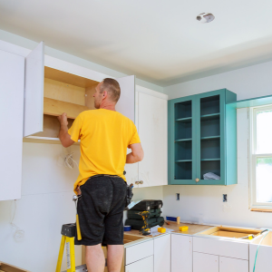 cabinet install