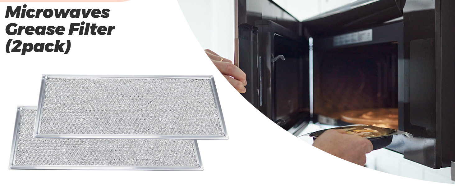 Beaquicy W10208631A Microwaves Grease Filter Approx. 13" x