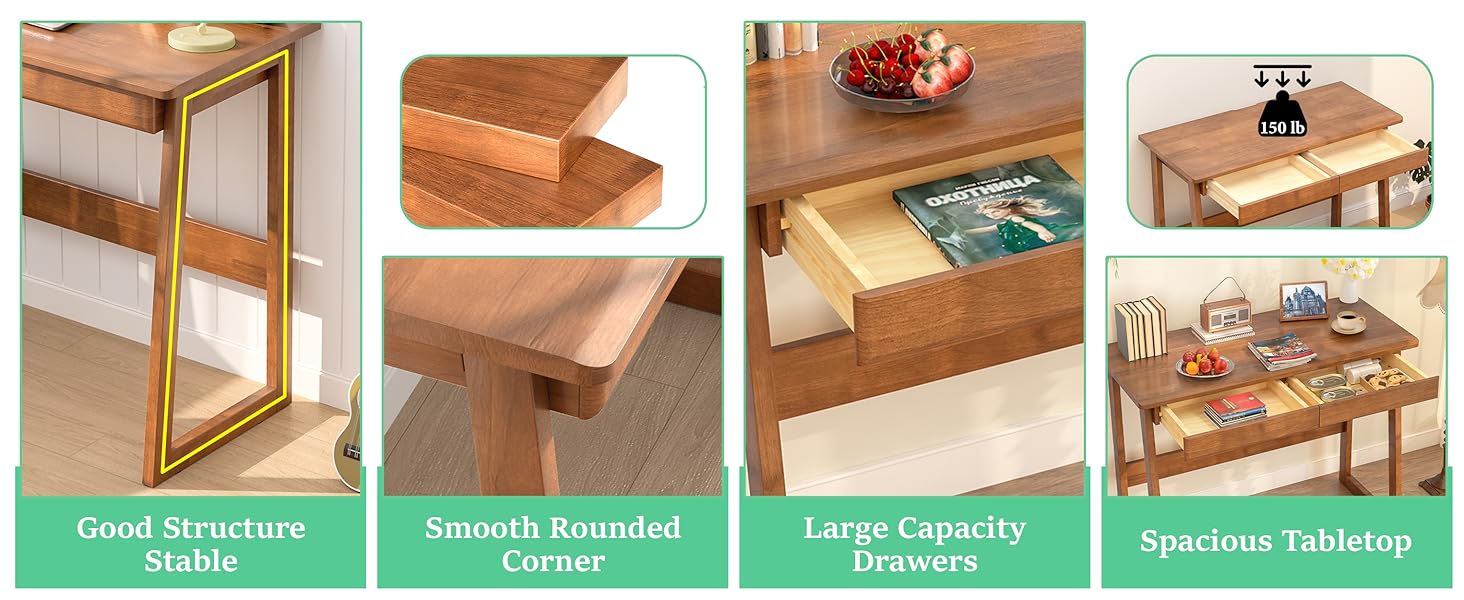 Home Office Desks with Drawers