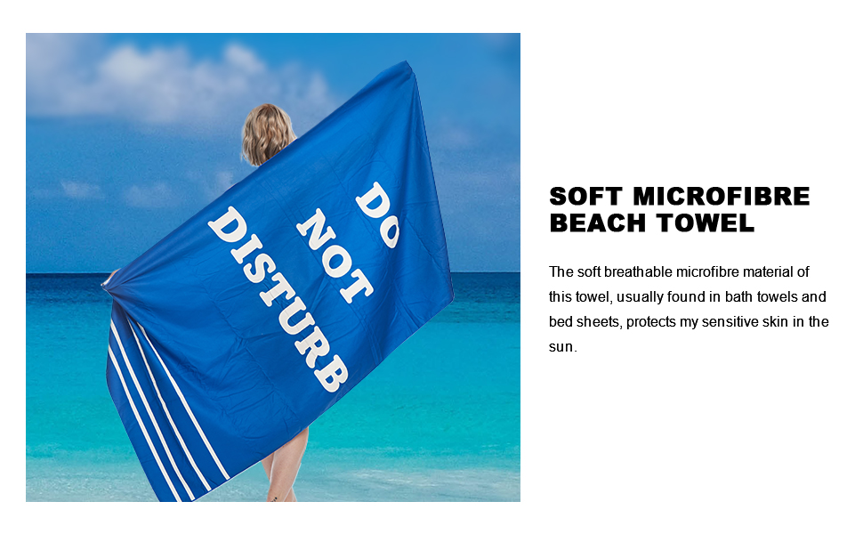 Style Slice Beach Towel Extra Large Microfibre Towel Beach Towels