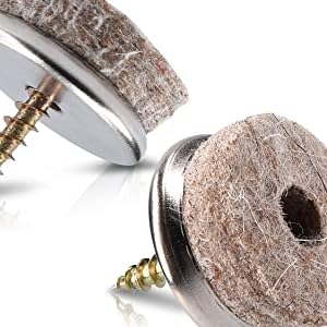 felt wool chair glider pads