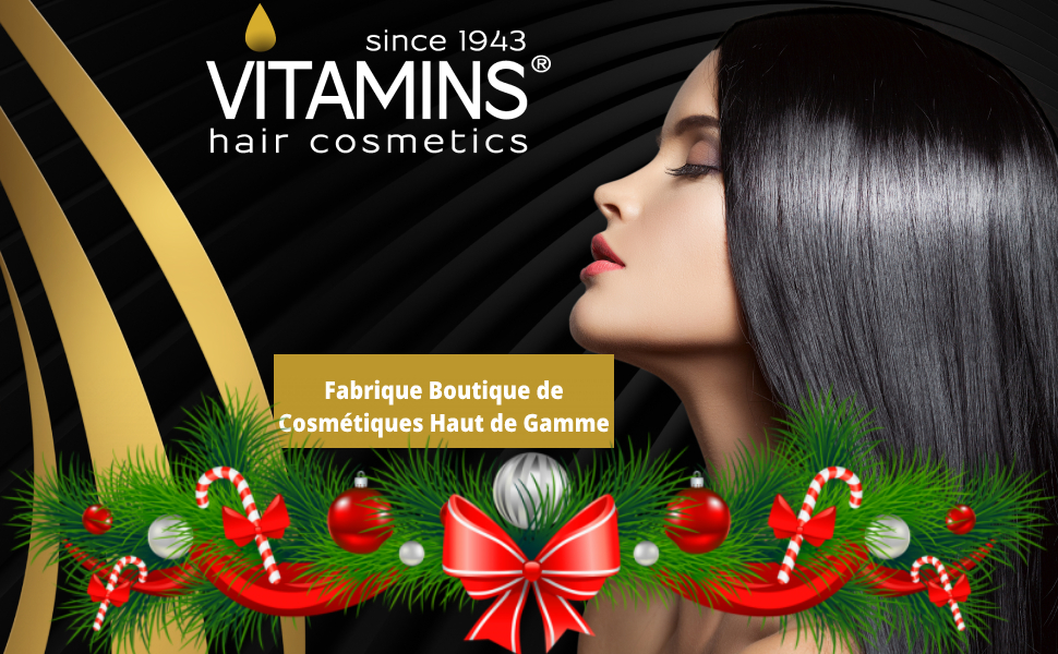 Vitamins Masque Keratine Cheveux Fins - Après Shampooing Fortifiant à Biotine, Huile de Castor Oil et Collagène - Anti Frisottis Protecteur pour