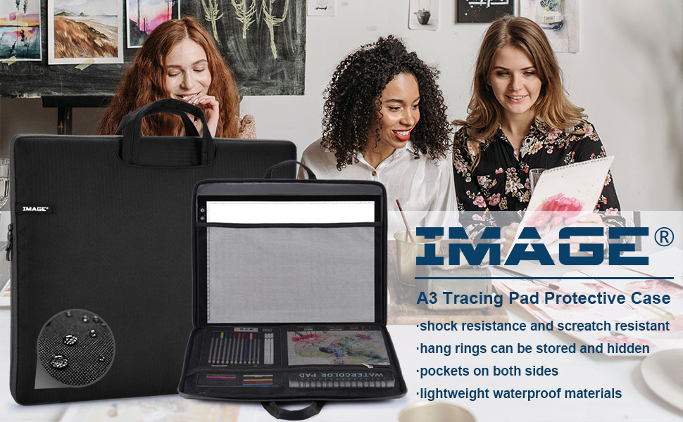 IMAGE Case for A3 Light Box Protective Sleeve Waterproof Carrying Bag