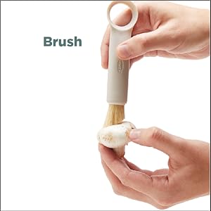 Chef'n ShroomBroom Mushroom Cleaning Brush & Corer