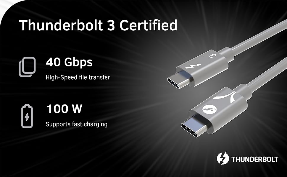 SABRENT Thunderbolt 3 (Certified) USB