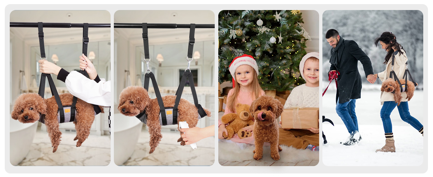 dog grooming hammock, dog grooming, pet grooming kit, dog nail polish, grooming, dog hammock, ownpet