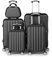 LEADZM Reisekoffer Set 3 Teilig + 4 Rollen + Zahlenschloss | Silbergrau für Business Reisen (Style 1)  
LEADZM ABS Reise A73a5d95 D7b1 4ea6 96ce Fbb431cbef89. AC SR166,182