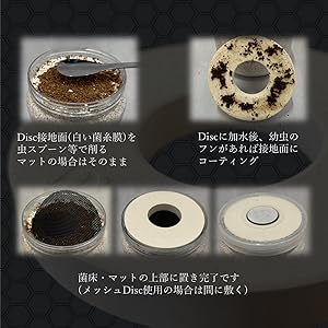 バクテリア 親株サイズ バクテリア増殖 バイオDisc 使用データ | D.D.A ism