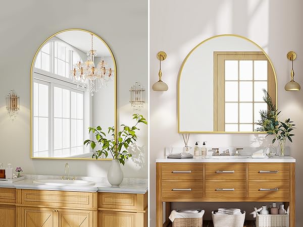 新品24-25NOVEMBER ARTISVE145cm Amazon.com: VooBang Arched Wall Mirror, 24 x 36 inch Arch