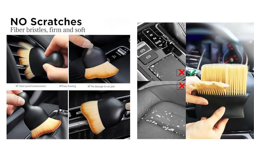 Interior Scratch Free Car Brush Cleaning Tool
