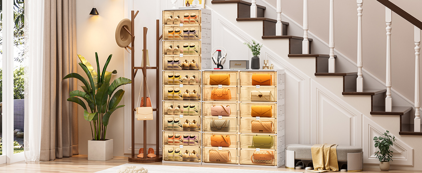 shoe rack under stair