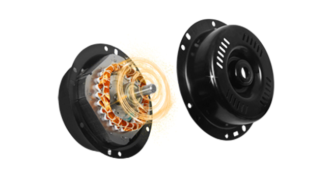 Overload protection motor