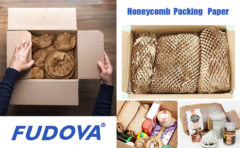 Packing Paper 15 IN x 128 FT, Biodegradable Cushioning Wrap