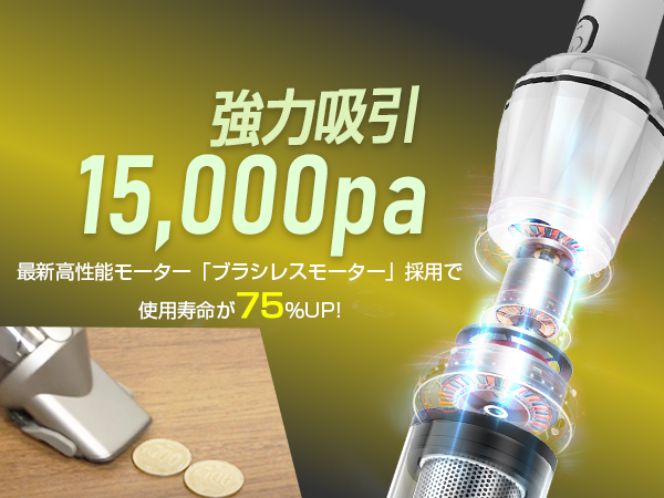 エアコンプレッサー機能＆高輝度LEDライト搭載♪❤高性能ハンディクリーナー Amazon | LNSOO ハンディクリーナー 掃除機 コードレス 車用掃除