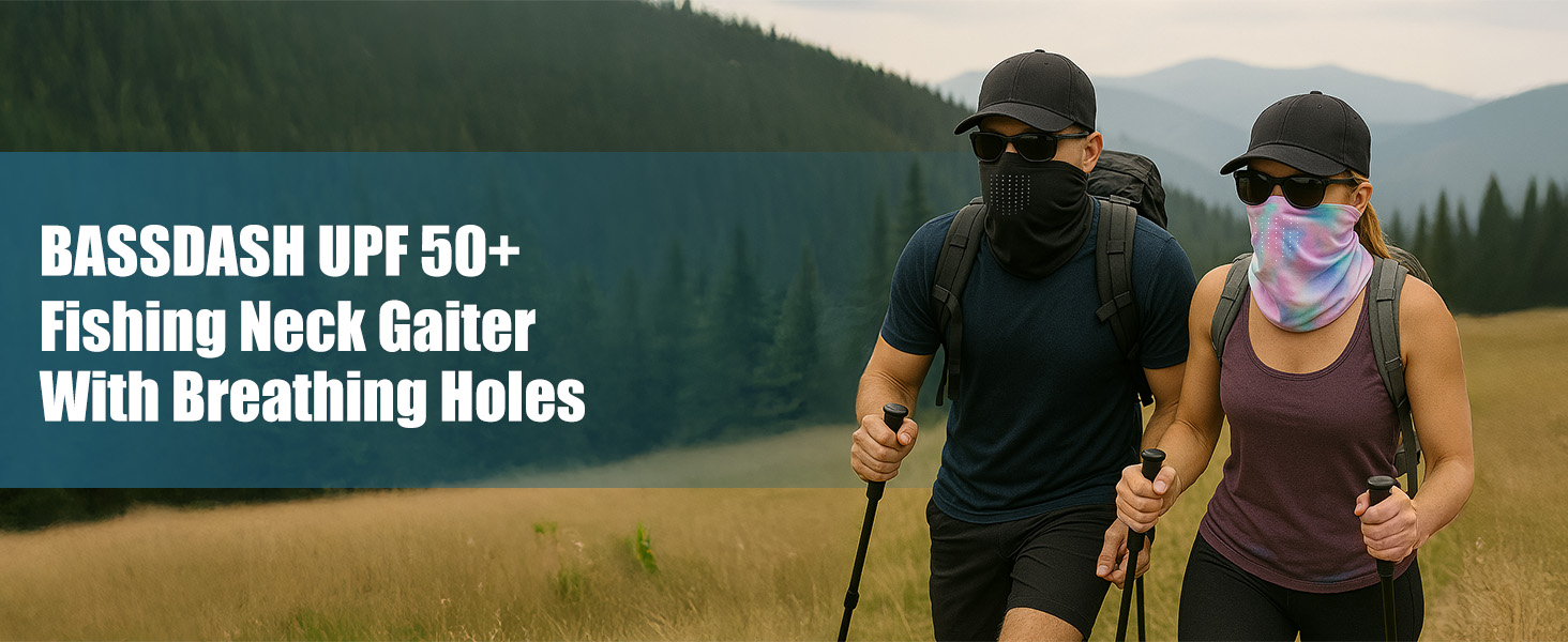 neck gaiter with holes