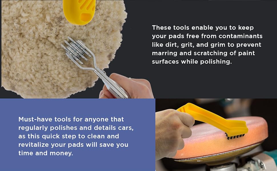 TCP Global Polishing and Buffing Pad Cleaning Spur Tool and