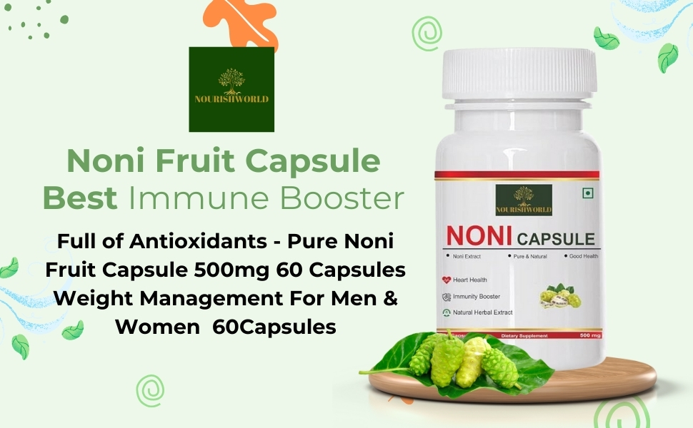 Buy NOURISHWORLD INC | Noni Fruit Capsule Best Immune Booster - Full of ...