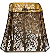Square Cut Corner Metal Lamp Shades, 7