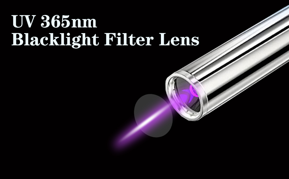 Woods Lamp UV Lights, 3W 365nm Pen Ultraviolet Lights, Cat Ringworm UV