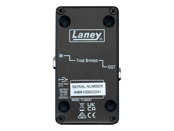 Laney トニー・アイオミ TI BOOST Laney Black Country Customs TI-Boost Tony Iommi Signature