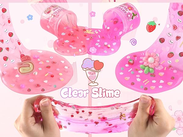 Regina slime様スライム 6個セット❤︎ Amazon.com: 6 Pack Slimes, Pink Slime Kids, Cloud Slime kit