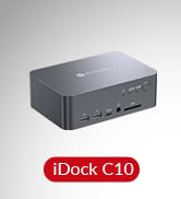 AV Access Dual Monitor KVM Switch Docking for Laptop & Desktop - Type C Charging, Ethernet, EDID,...