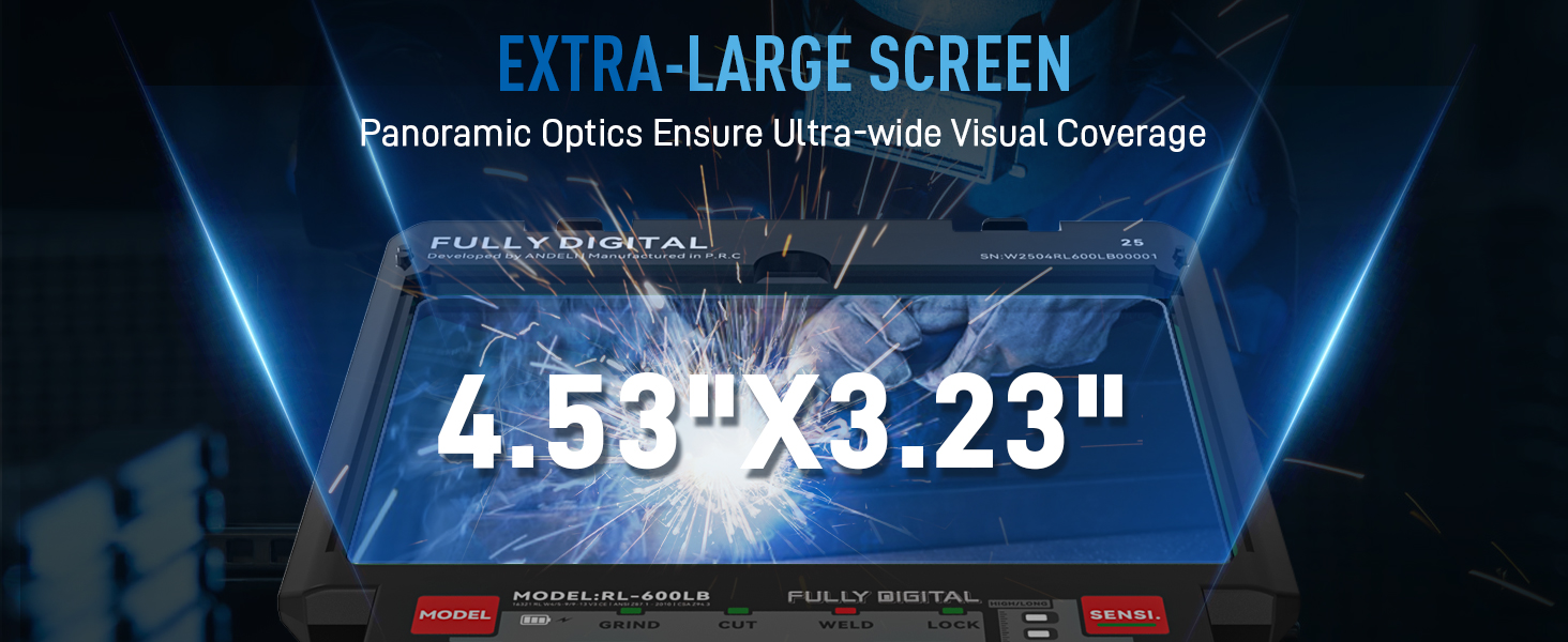 EXTRA-LARGE SCREEN