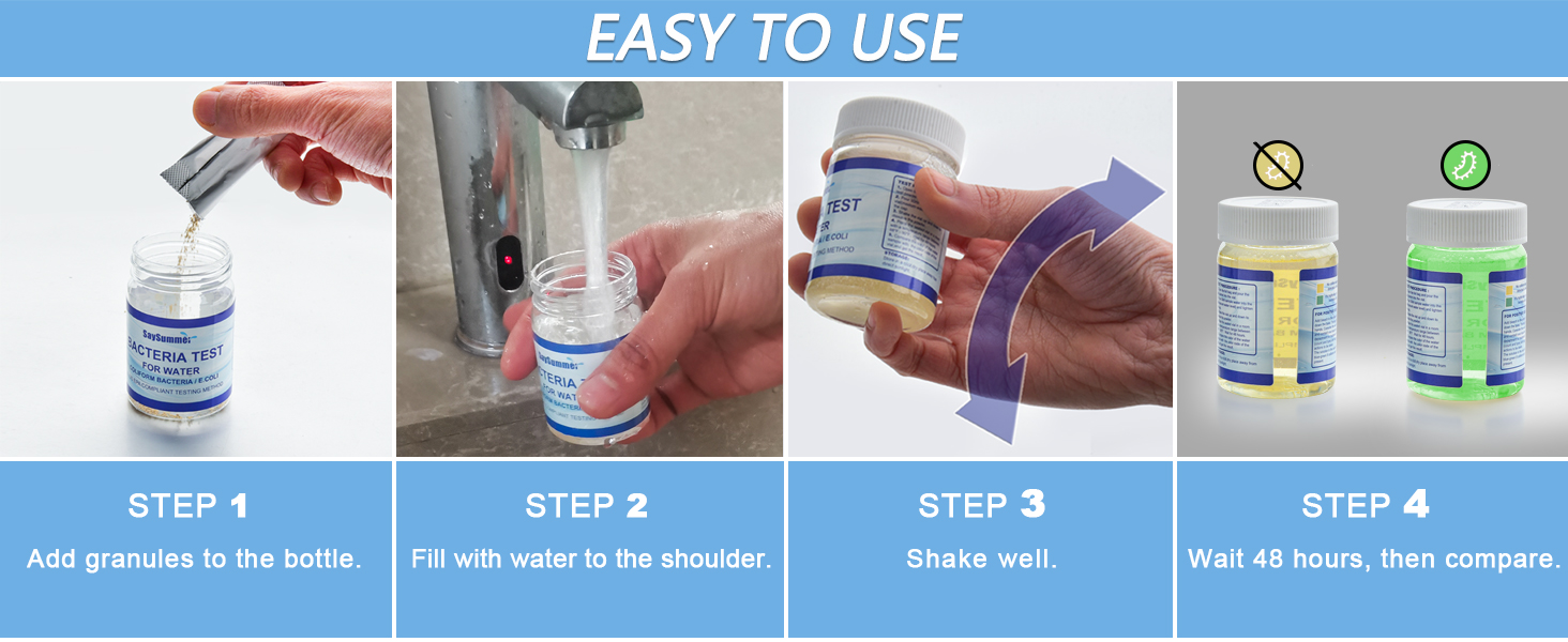 water bacteria test