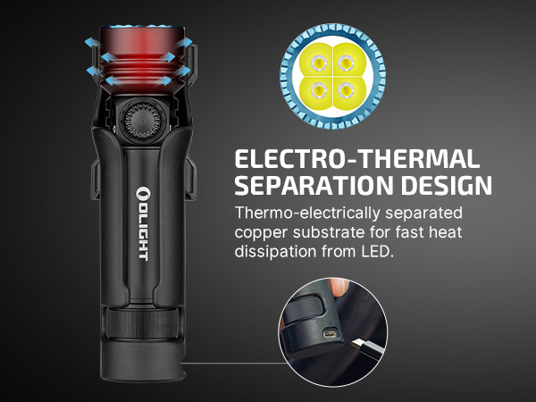 ライト・ランタン olight seeker4 Flashlight Olight Seeker 4 - 3100 lm / 134 mm / Rechargeable