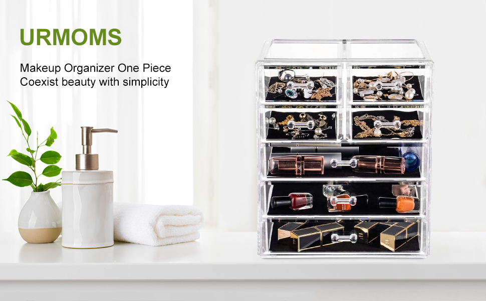 URMOMS makeup organizer one piece