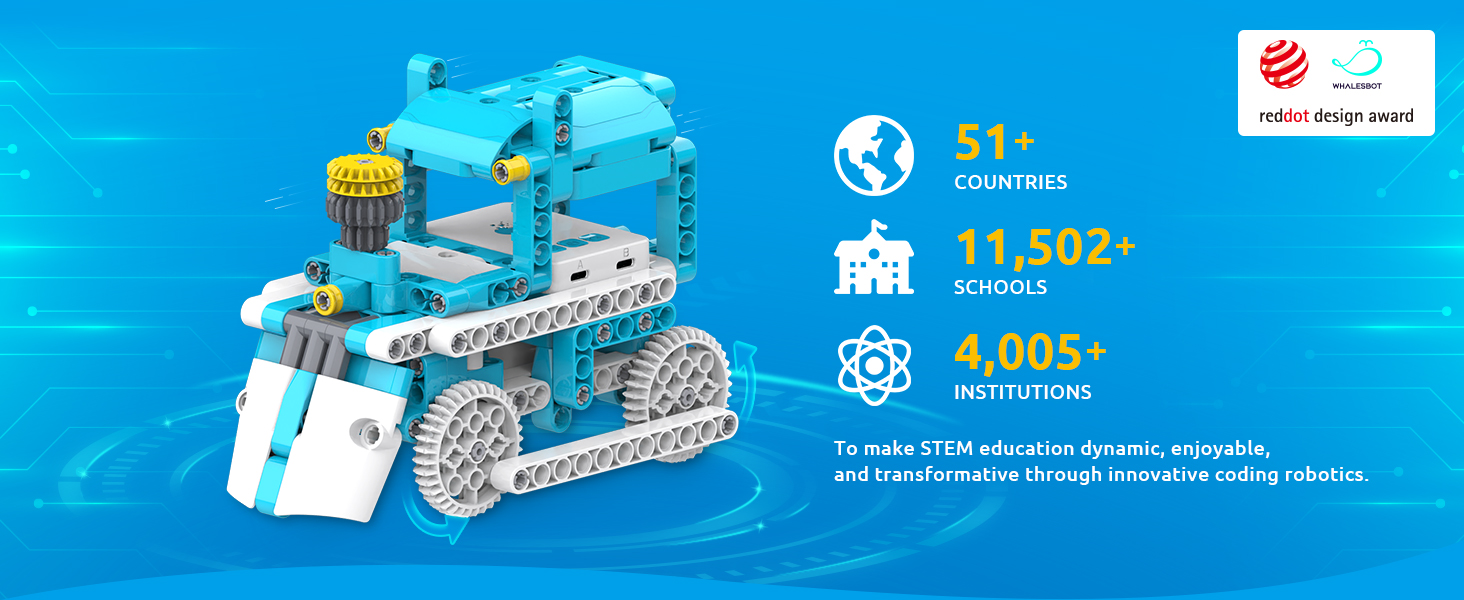 coding stem building robot toy education kit gift science set