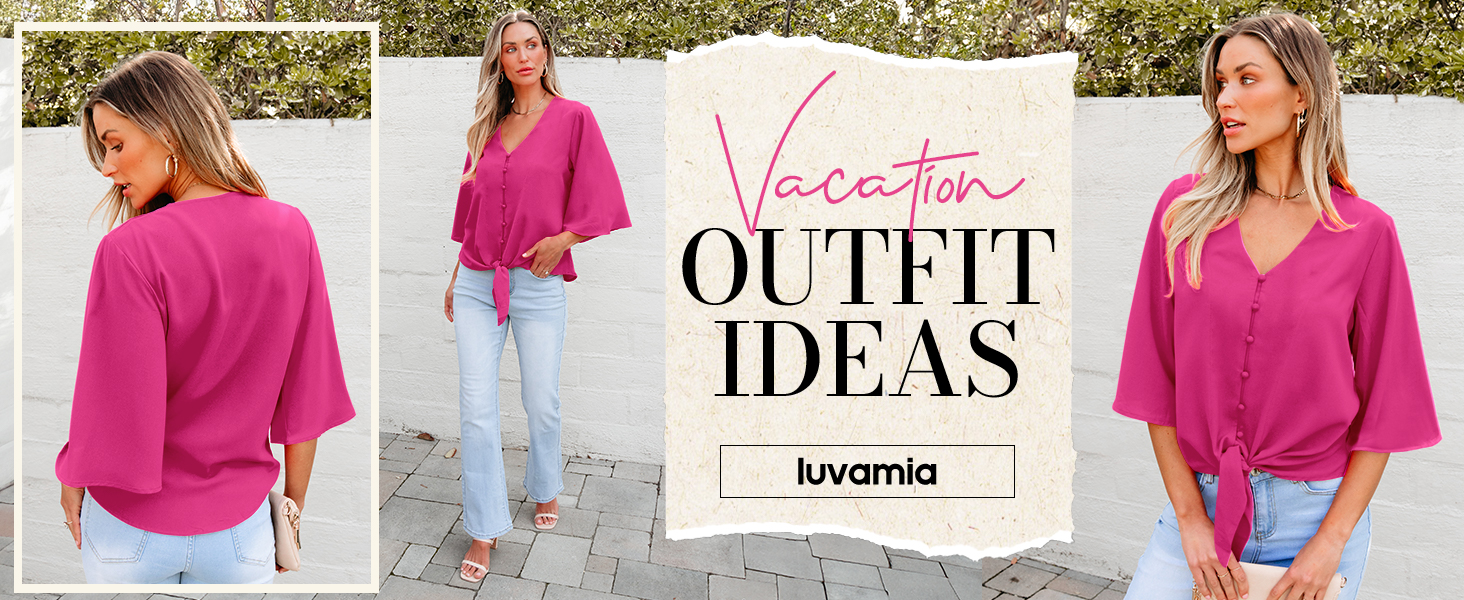 luvamia casual tops for women