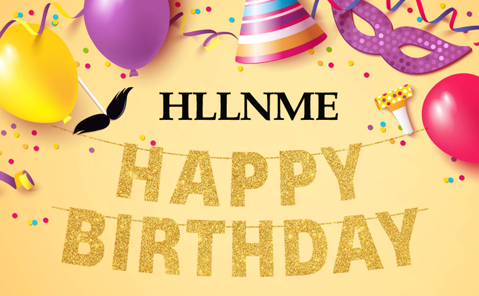 116 Pcs DIY Glitter Customizable Banner Kit Custom Banner