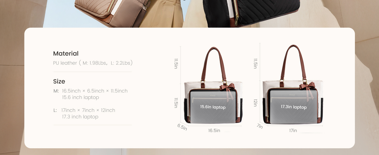 LOVEVOOK Teacher Tote Bag for Women, Work Bags Laptop Bag with Large Cup Holder