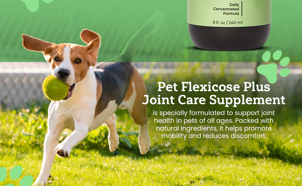 flexicose plus liquid pet joint care