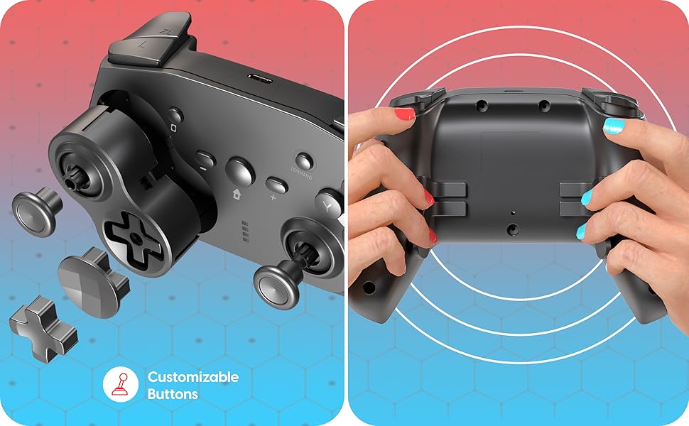 TALK WORKS Bluetooth Game Controller for Nintendo Switch