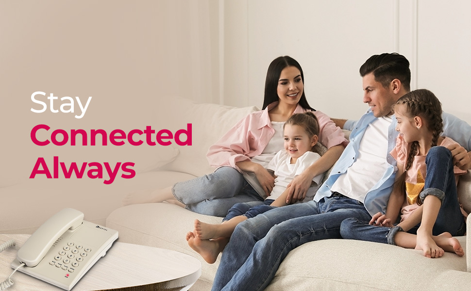 Beetel G10 Newly Launched,Expandable Cordless Landline Phone, Ringer LED Indication, Desk and Wall Mountable, 3 Step Ringer Volume Control, Tone/Puls/Flash/Pause/Redial, TEC Certified (G10 Warm Grey) 76 G10_WG_3