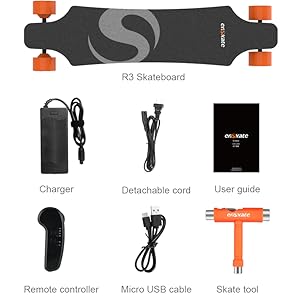 Amazon | Enskate 電動スケートボードロングボード、最高速度は