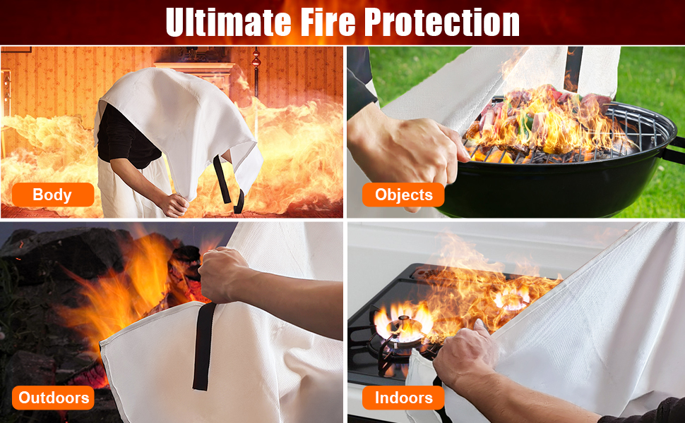 Fire Blanket, Fire Blankets for Home and Kitchen