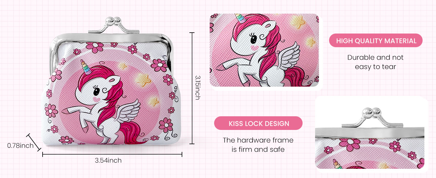 girl coin wallet purse