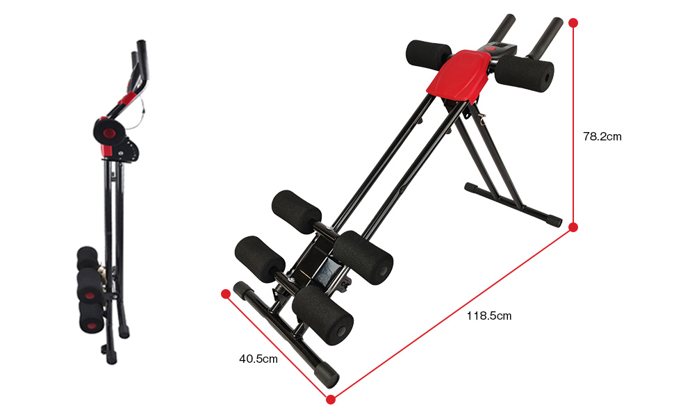 腹筋マシーン ダイエット器具 トレーニング折り畳み エクササイズ 腹筋トレーニング器具 アブトレ 腹筋マシン お腹 筋トレ