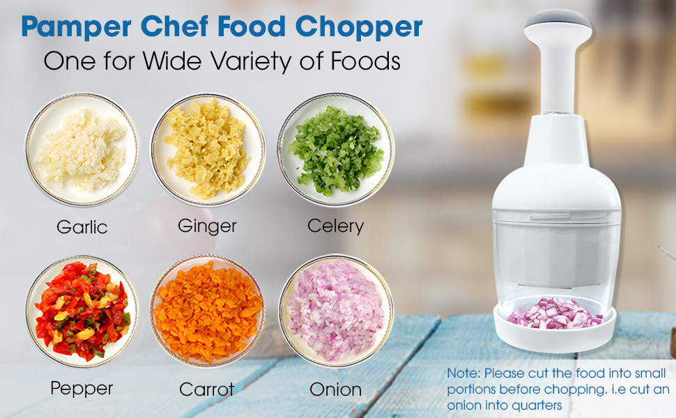 Manual Food Chopper Hand Choppers for Vegetables Onions