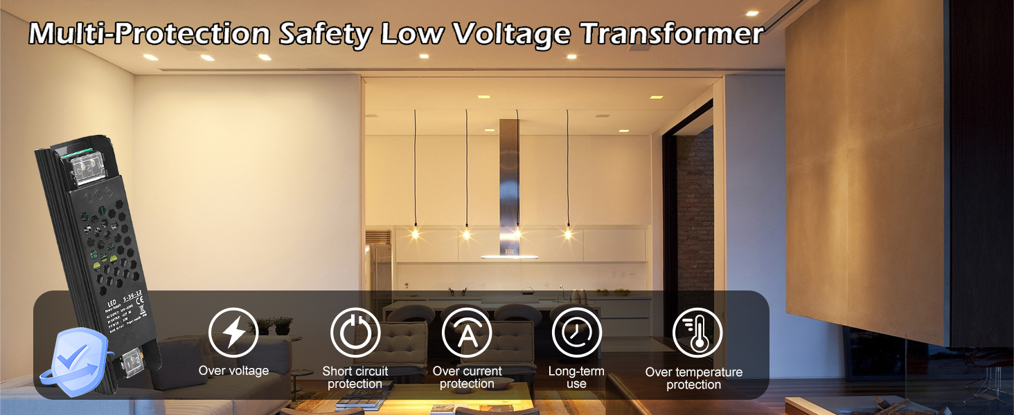 Multi-Protection Safety Low Voltage Transformer