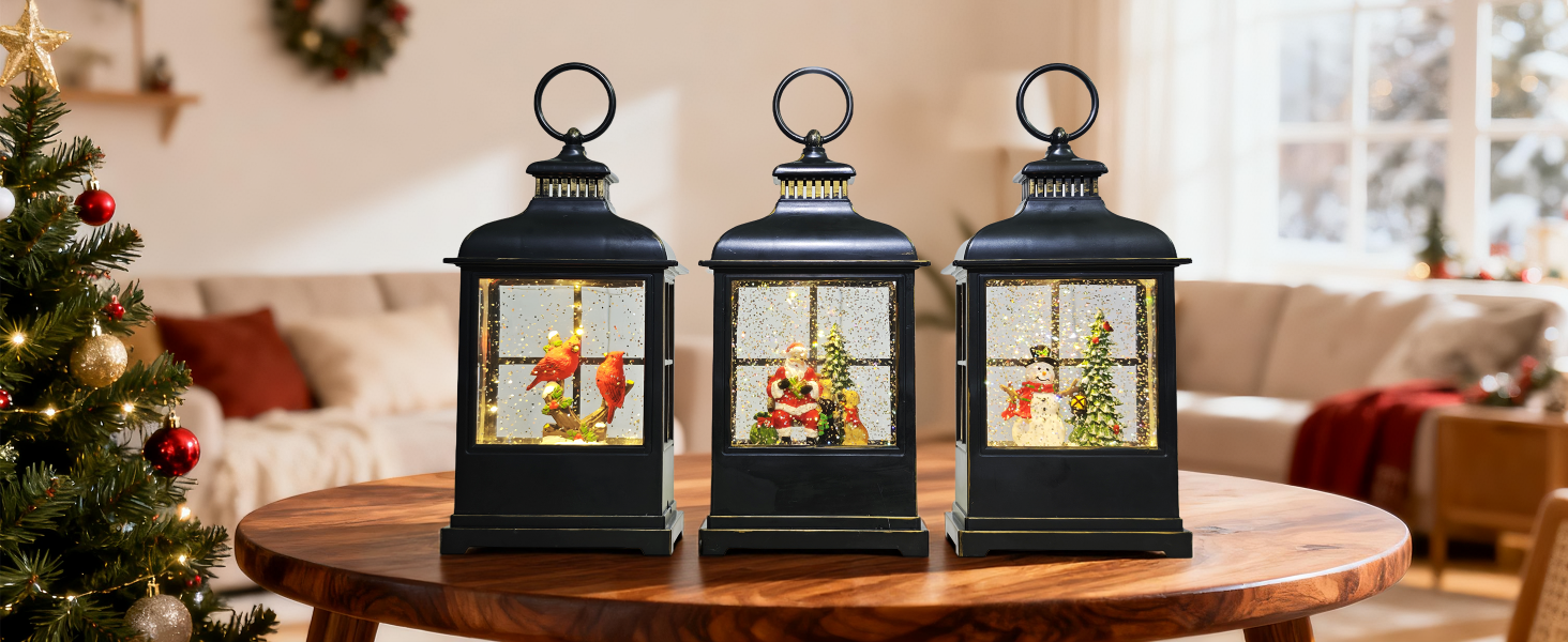 christmas water lantern