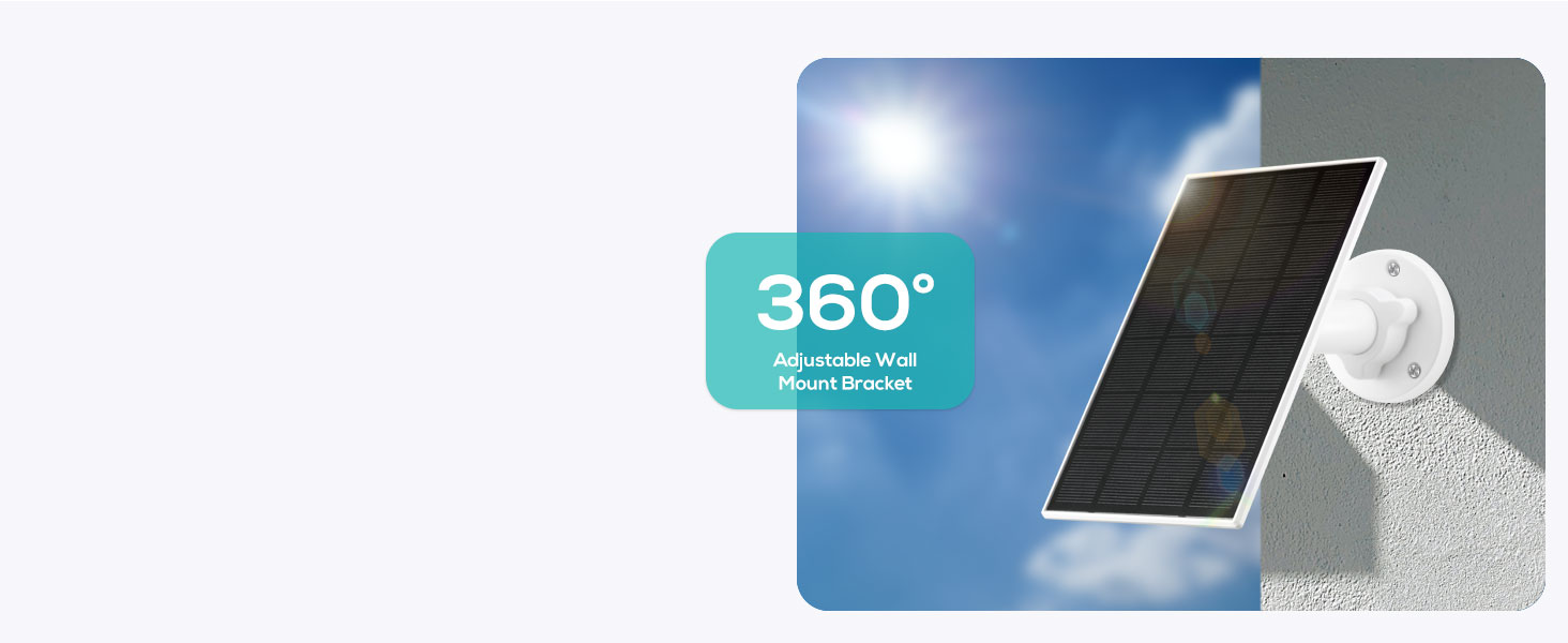 solar powered security camera