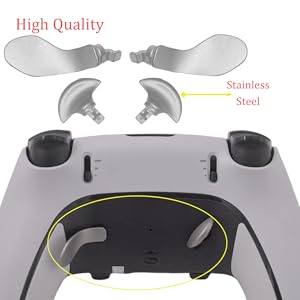 Amazon.com: LiXiongBao 4PCS Metal Back Paddles for PS5