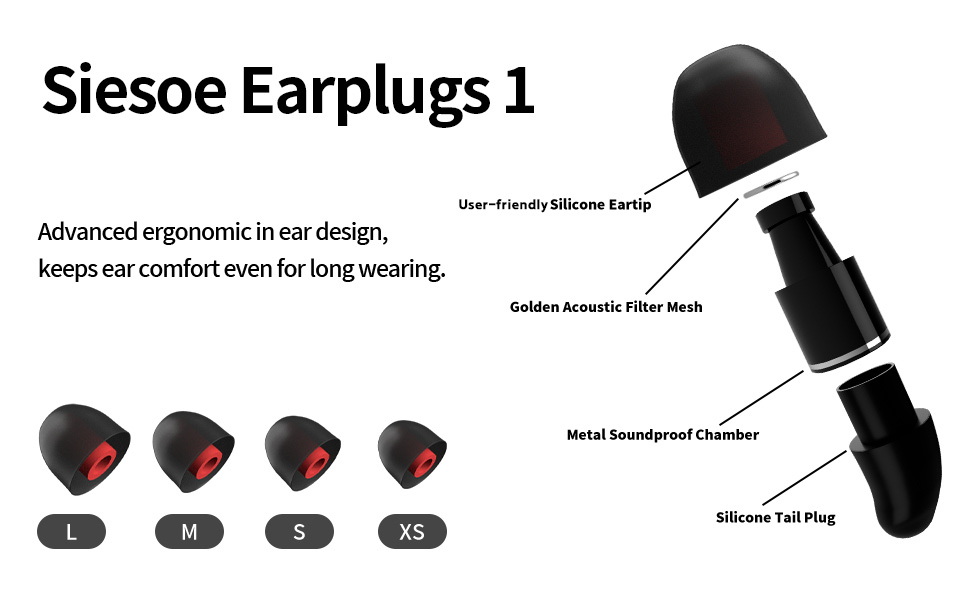 Advanced Earplugs for keeping ear comfortable