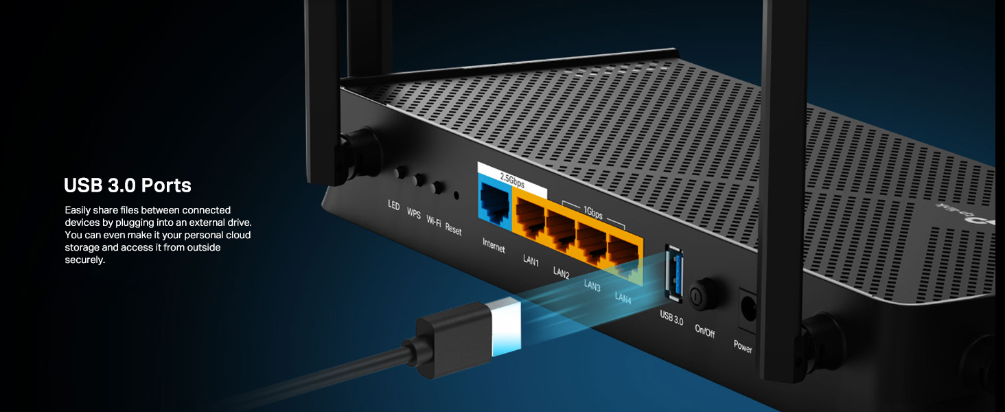 Archer BE230 BE3600 Dual-Band Wi-Fi 7 Router