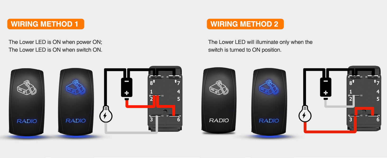 Nilight Rocker Switch
