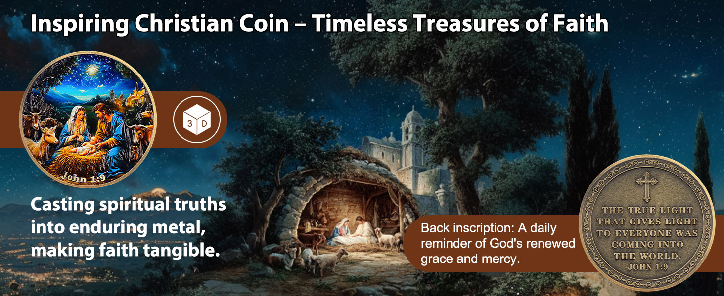 True Light Christmas Coin